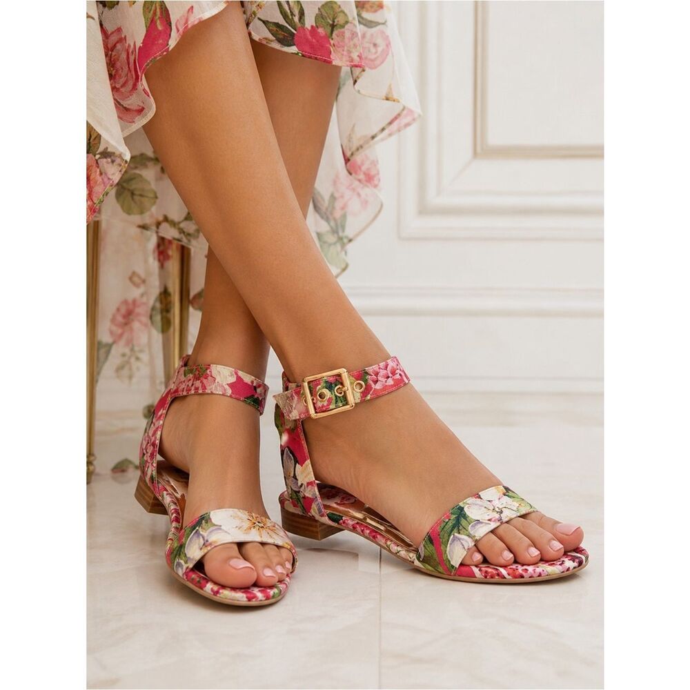 Ted Baker Pink Floral Sandals